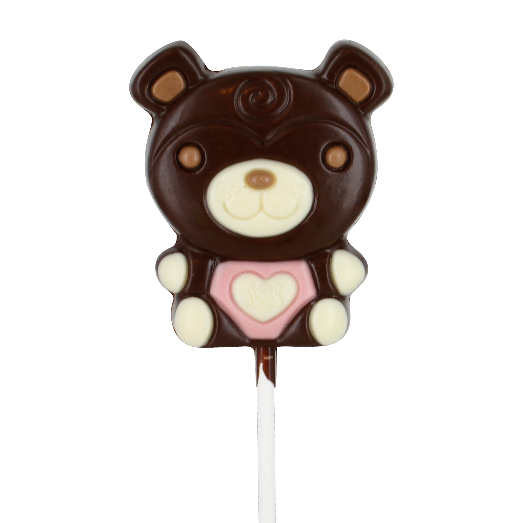 Lollipop urs ciocolata neagra - 30g