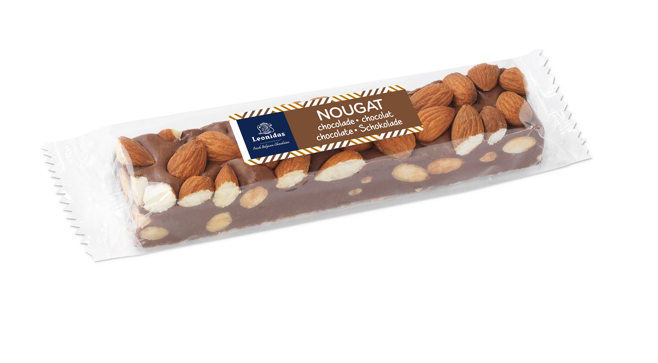 Nougat ciocolata cu migdale - 100g