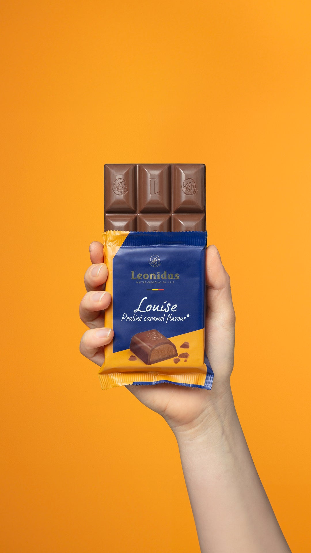 Tableta ciocolata umpluta Louise - 75g