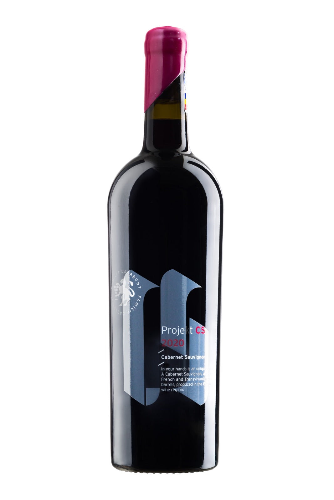 Vin Rosu Cabernet Savignon Projekt CS 2021 - Familia Darabont