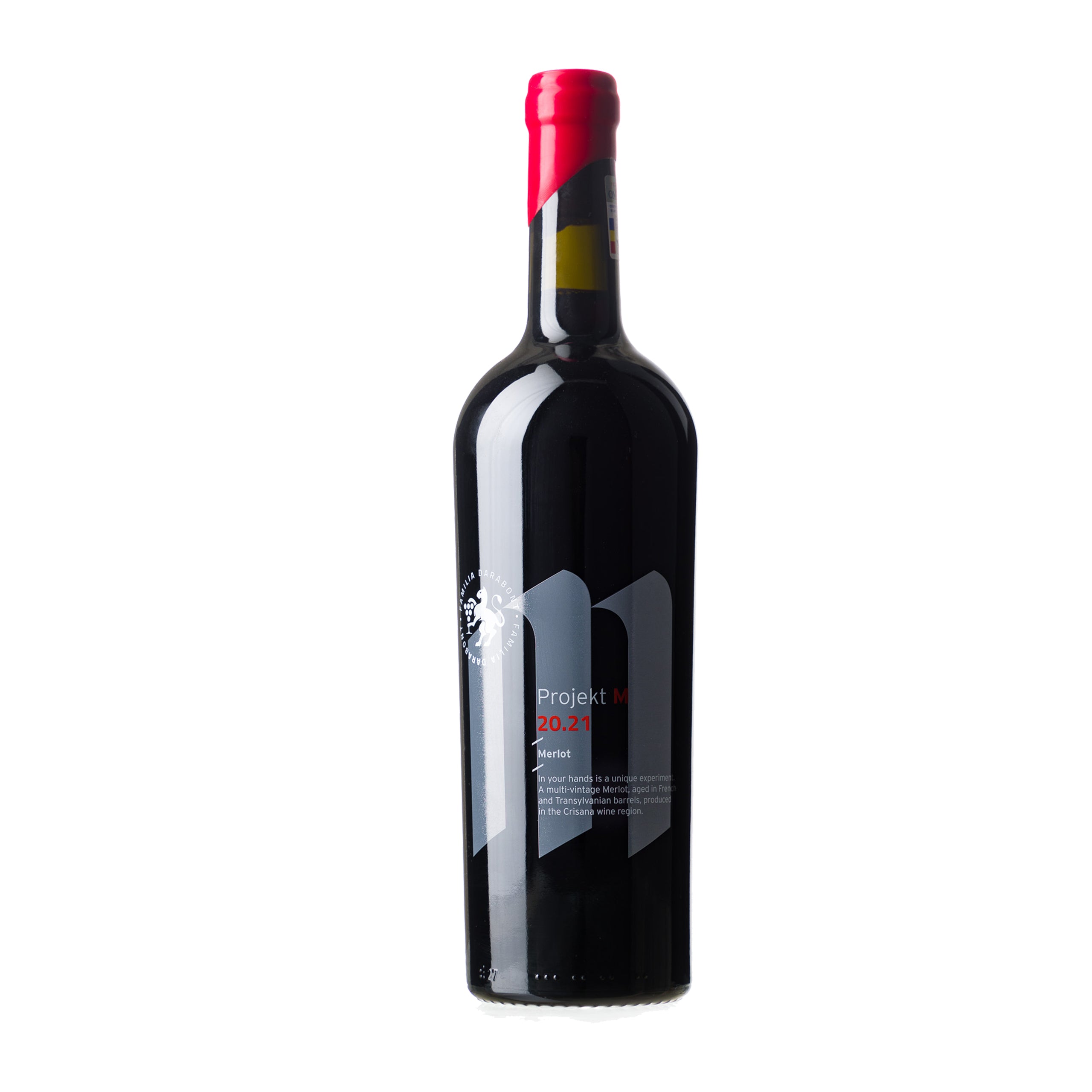 Vin Rosu Merlot Projekt M 20.21 - Familia Darabont